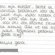 Een brief uit Hoogeveen